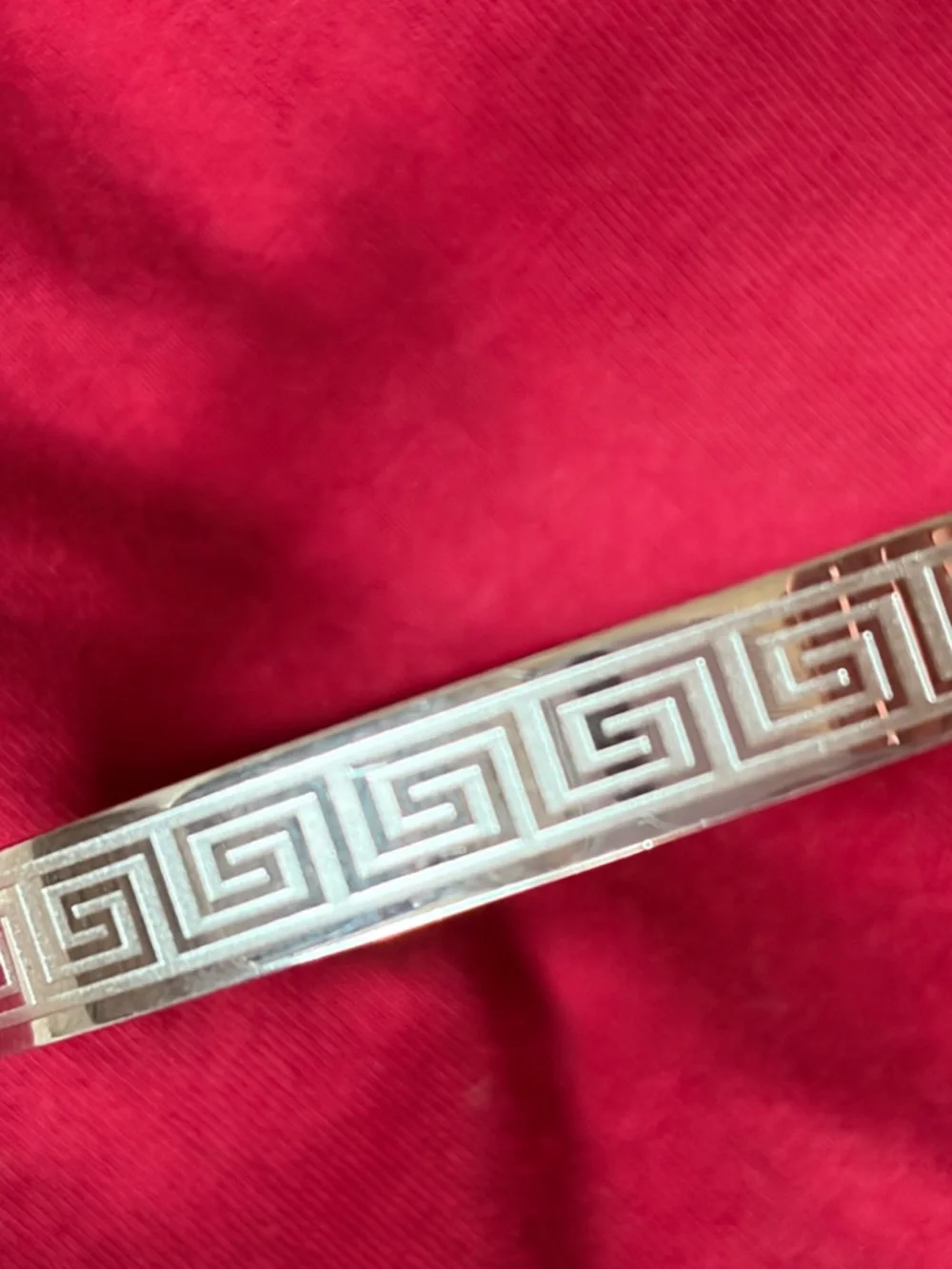 Bracelet and ring.  Will never change color!